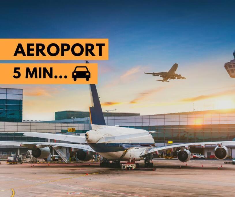 Lumineux, Tout Confort, Wifi & Terrace & Parking 圣罗兰度瓦 外观 照片
